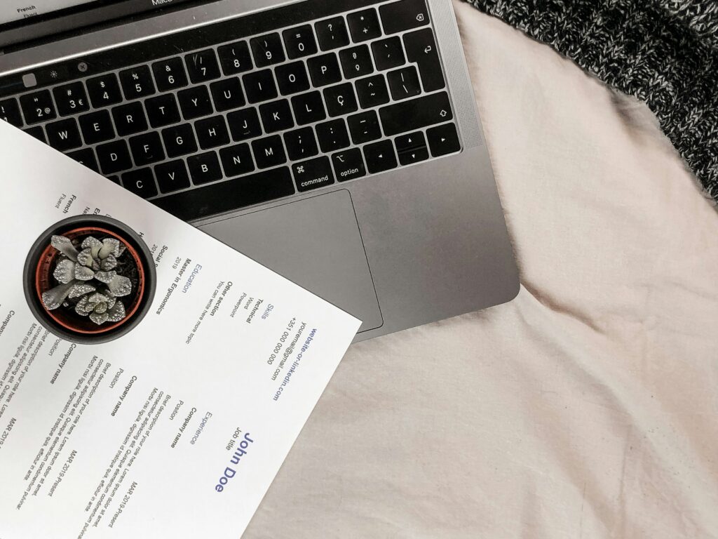 Rédiger un CV