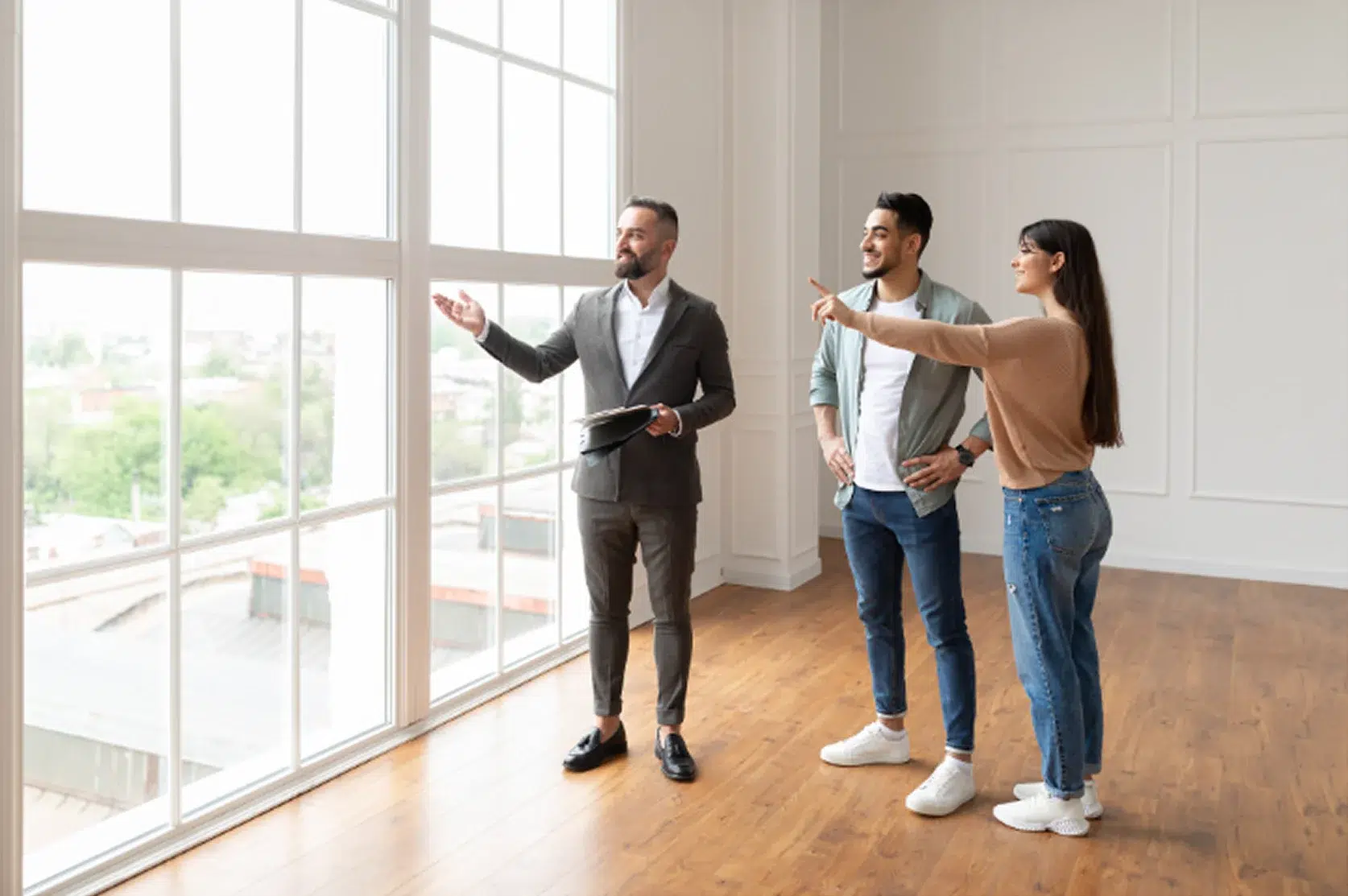 Professionnel de l'immobilier en rendez-vous