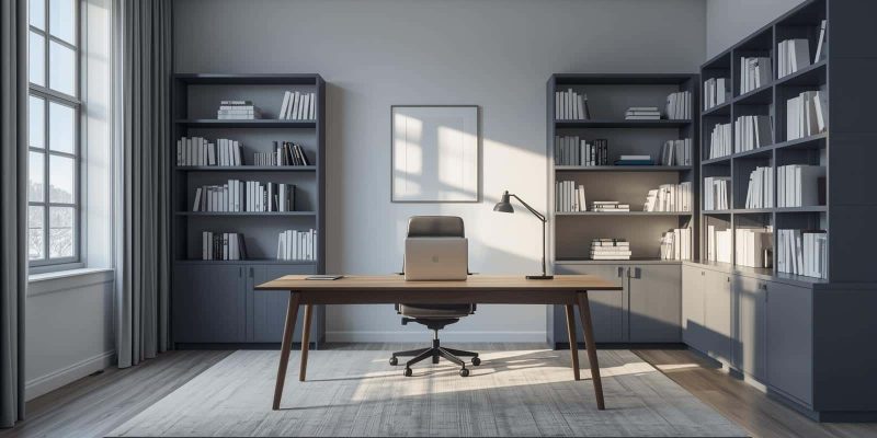 bureau blanc